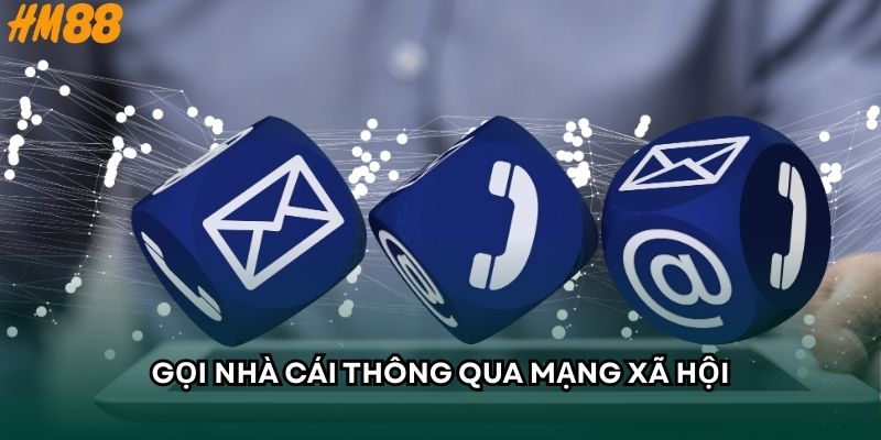 Gọi nhà cái thông qua mạng xã hội